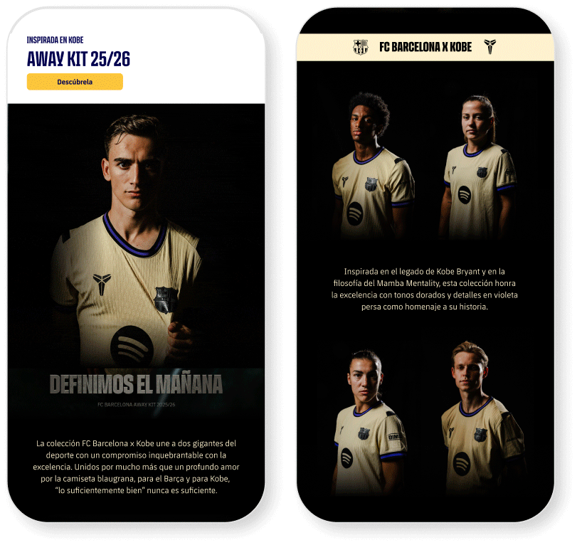 Lanzamiento kit away