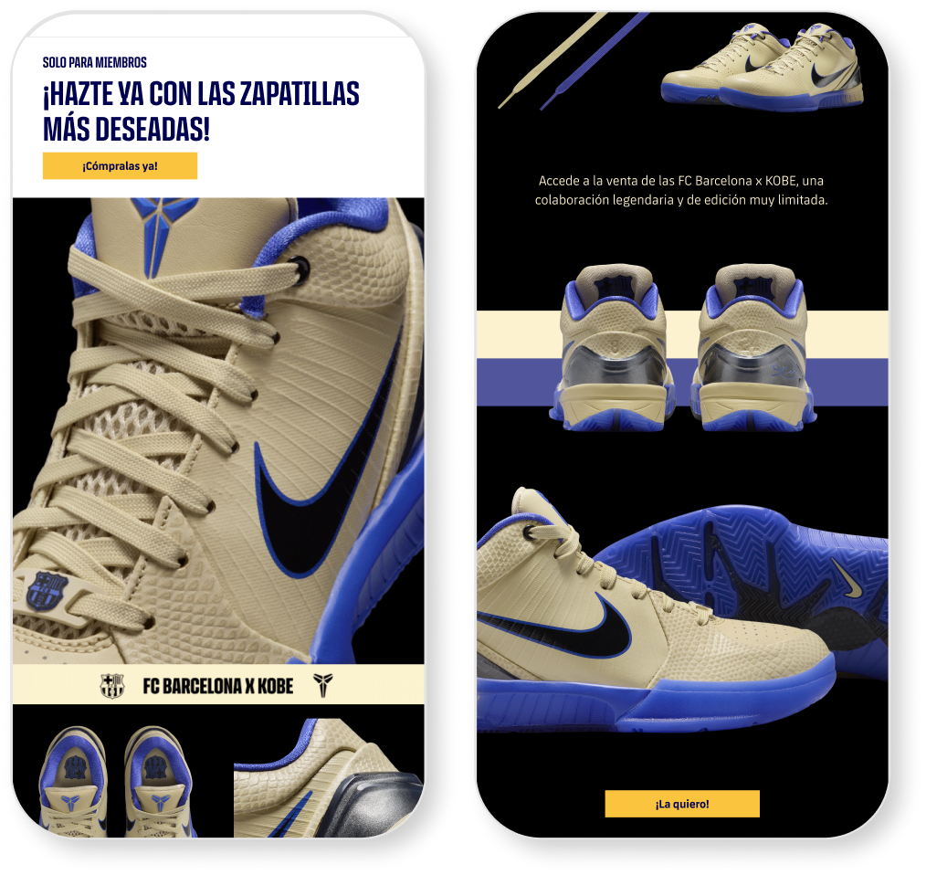 Zapatillas Kobe